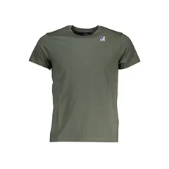 Image of K Way LE VRAI Edouard Unisex Basic Tshirt, Size: Small, Green blackish