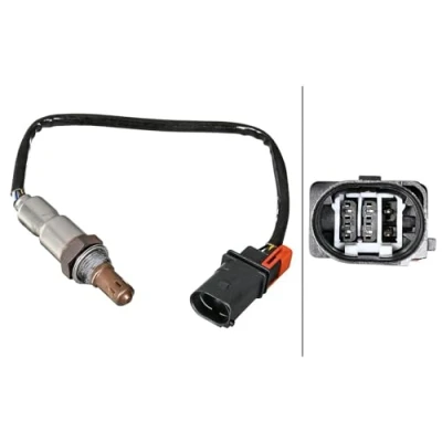 Image of Lambda Sensor HELLA 6PA 358 221 031