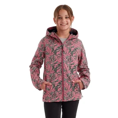 Image of Killtec Mädchen Softshelljacke Print softshell/outdoor jacket with hood Girls