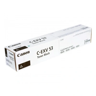 Image of Canon c exv53 Laser Toner, Ir, IR 4525i, 4535i, Black 42100pages Toner &amp; Cartridge (4545i 4551i, 4555i, Advance) ADVANCE 0473 C002, One Piece (S)