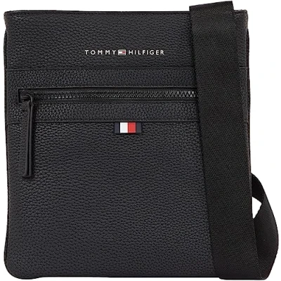Image of Tommy Hilfiger Essential Crossover Unisex Across body bag, Size: One Size, Black