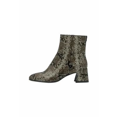Image of Tamaris Women&#039;s 1 25314 45 Ankle Boots, Black Snake, 4 UK