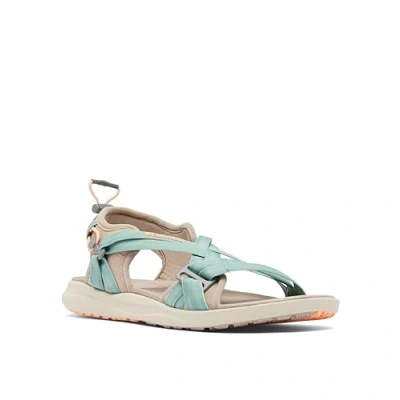 Image of Columbia Walking sandals, Women&#039;s, Size: 6, Fungi/apricot Textile