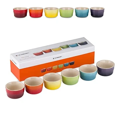 Image of Le Creuset Ramekins Rainbow ø 8 cm / 100 ml 6 pieces