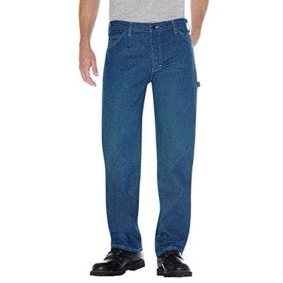Image of Dickies Utility Relaxed fit jeans, Men&#039;s, Size: 30x32, Stonewashed indigo blue