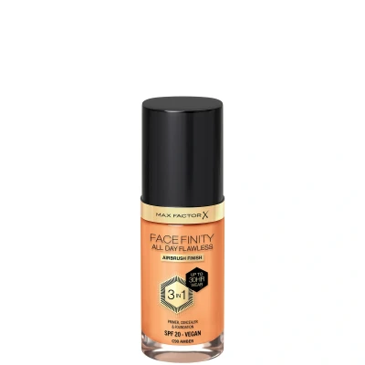 Image of Max Factor Facefinity All Day Flawless 3 in 1 Vegan Foundation 30ml (Various Shades) C90 AMBER