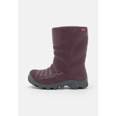 Image of Viking Ultra 2.0 Unisex Winter boots for kids, Size: 3.5, Grape/grey Natural rubber