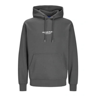 Image of Jack &amp; Jones Jorvesterbro HOOD Hoodie, Men&#039;s, Size: XS, Iron gate