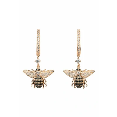 Image of Latelita Honey BEE Earrings Rose goldcoloured, Women&#039;s, Size: One Size, gold coloured