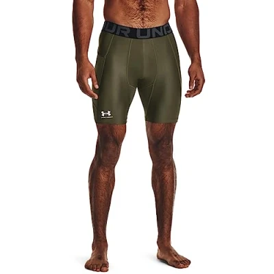 Image of Under Armour Leggings, Men&#039;s, Size: Medium, Marine green