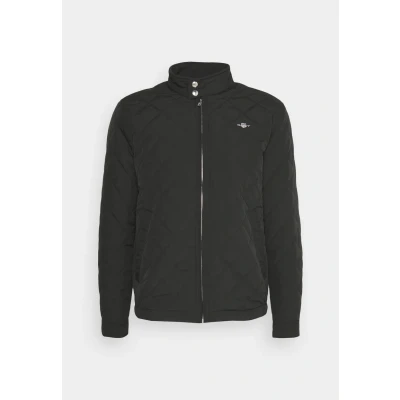 Image of GANT Quilted Windcheater Light jacket, Men&#039;s, Size: Medium, Black