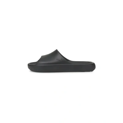 Image of puma Shibui CAT Unisex Pool slides, Size: 7.5, black Synthetics