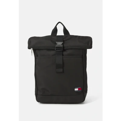 Image of Tommy Jeans Men&#039;s TJM Ess Daily Rolltop Backpack Am0am13401, One Size, Black (Black), Size