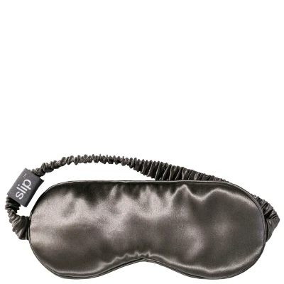 Image of Slip Silk Sleep Mask (Various Colours) Charcoal