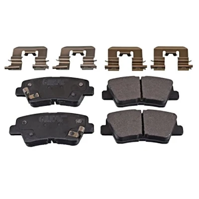 Image of brake Pad Set, disc BLUE PRINT ADG042134