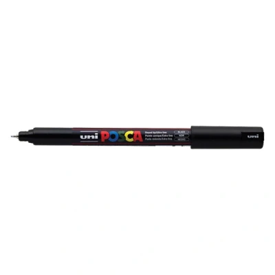 Image of Osama POSCA PC 1MR Marker Black (6 Units)
