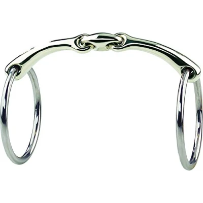 Image of Sprenger Dynamics RS double jointed loose ring bradoon 14mm