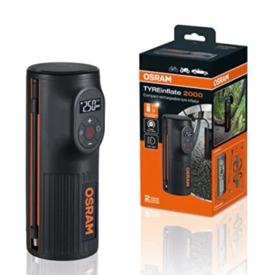 Image of Compressed Air Tyre Gauge/ Filler OSRAM OTIR2000