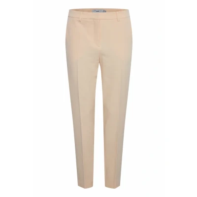 Image of ICHI Ixlexi PA3 Chinos, Women&#039;s, Size: 14, Bleached apricot