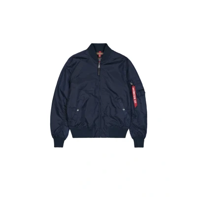 Image of Alpha Industries MA1 TT Bomber Jacket, Men&#039;s, Size: Small, Marine