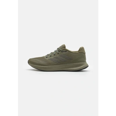 Image of adidas Performance Falcon 5 Neutral running shoes, Men&#039;s, Size: 6, Olive strata/shadow olive/core black Textile/synthetics