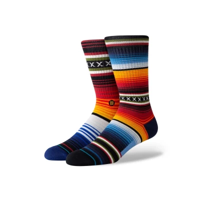 Image of Stance Curren CREW Unisex Socks, Size: 5.5 7.5, Red
