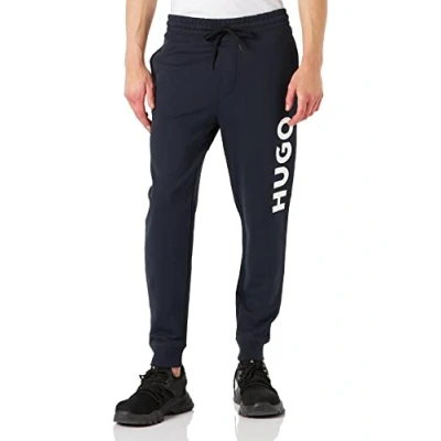Image of HUGO Dutschi Tracksuit bottoms, Men&#039;s, Size: XS, Dark blue