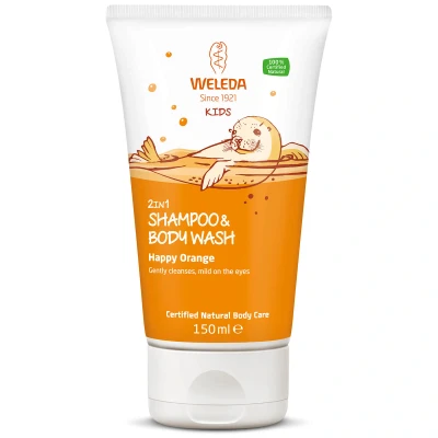 Image of Weleda Kids 2 in 1 Wash 150ml Happy Orange