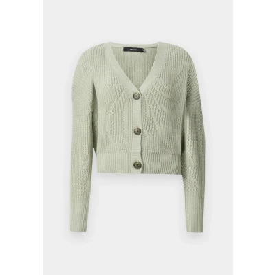 Image of Vero Moda Vmlea LS NOOS Cardigan, Women&#039;s, Size: Large, Desert sage