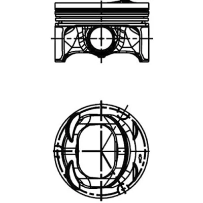 Image of Piston KOLBENSCHMIDT 40846620