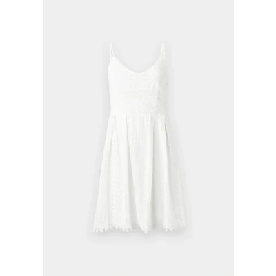 Image of ONLY Onlhelena Day dress, Women&#039;s, Size: 6, Cloud dancer