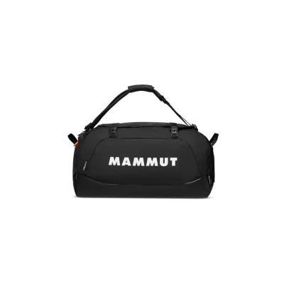 Image of Mammut Cargon 90 Duffle Bag For Men &amp; Women, Sports Travel, Large Interior l, Black