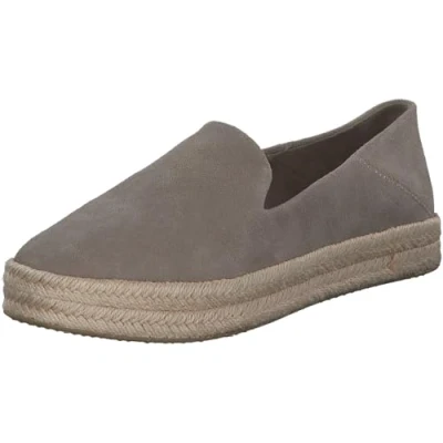 Image of TOMS Carolina Espadrilles, Women&#039;s, Size: 4.5, Natural Suede
