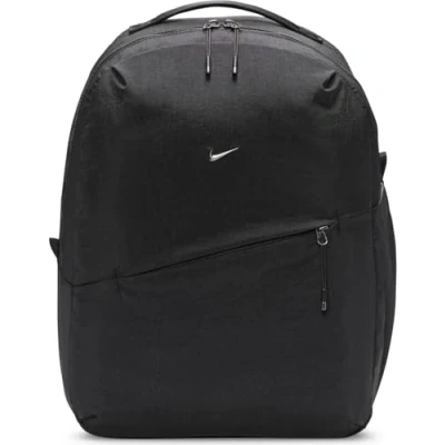 Image of Nike Sportswear AURA Unisex Rucksack, Size: One Size, Black/black/(gunmetal)