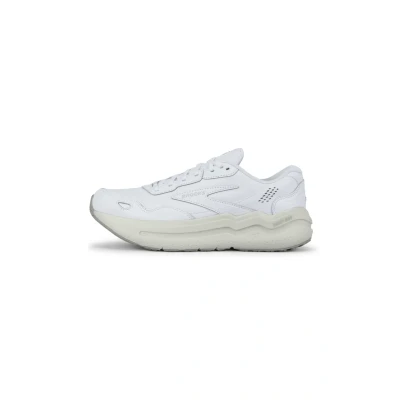 Image of Brooks Ghost MAX L Road running shoes, Women&#039;s, Size: 3.5, white Leather