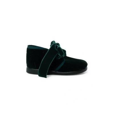 Image of Pisamonas Baby shoes for kids, Size: 3K, Verde Textile