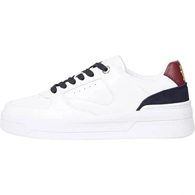 Image of Tommy Hilfiger Women&#039;s Low Top Trainers, White, 40 EU