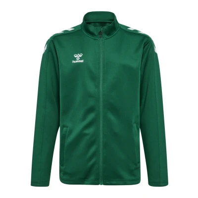 Image of Hummel ZIP KIDS Unisex Training jacket for kids, Size: 10y, Evergreen