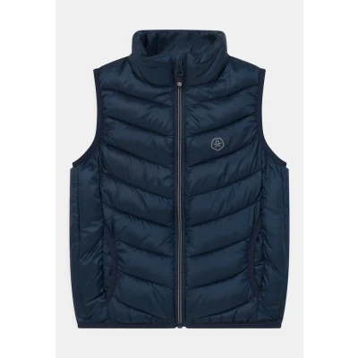 Image of Color Kids Packable Quilted Unisex Waistcoat for kids, Size: 4y, Dress blues