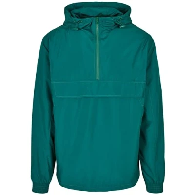 Image of Urban Classics Basic Windbreaker, Men&#039;s, Size: 3XL, Greenlancer
