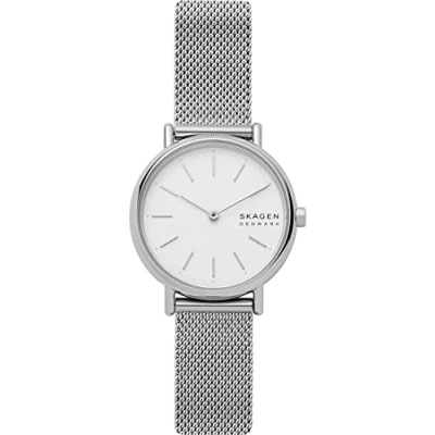 Image of Skagen Signatur Watch silvercoloured, Women&#039;s, Size: One Size, Silver coloured