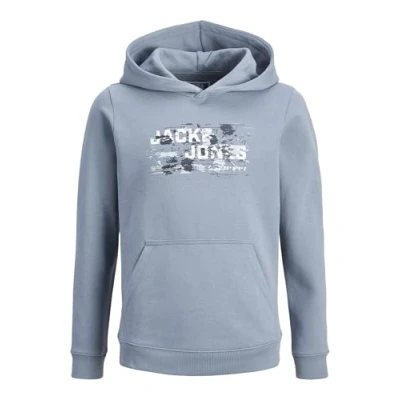 Image of Jack &amp; Jones Junior Jcooutdoor LOGO HOOD JNR Hoodie for kids, Size: 10y, Navy blazer