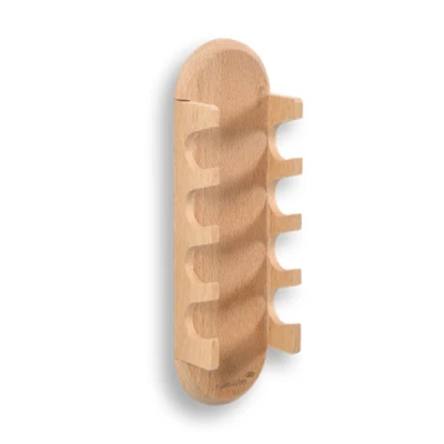 Image of Legamaster wooden magnetic marker holder for dry erase whiteboard pens, pencil storage offices or schools