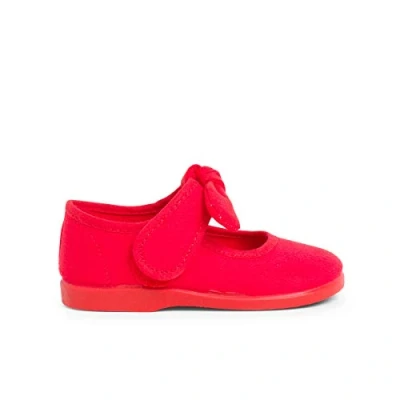 Image of Pisamonas CON TIRA Adherente Baby shoes for kids, Size: 4.5K/5K, Rojo Textile/synthetics