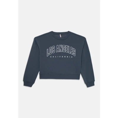 Image of ONLY Girls Kogsweat CREW Sweatshirt for kids, Size: 9 10y, Ombre blue