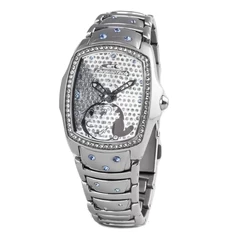 Image of Chronotech Womens Analogue Quartz Watch with Stainless Steel Strap CT7896LS 86M,