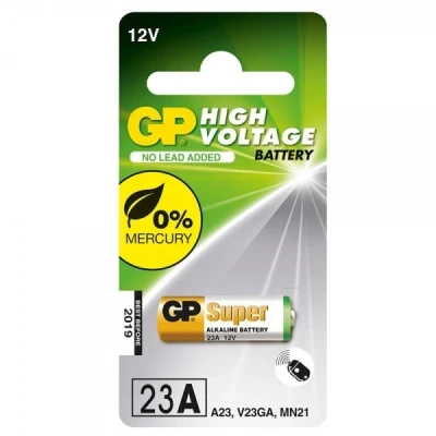 Image of GP Batteries 23A 12 V High Voltage Alkaline Battery