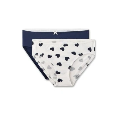 Image of Sanetta 2 PACK Briefs for kids, Size: 13 14y, White pebble