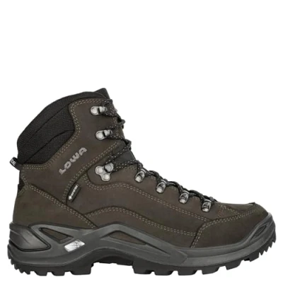Image of Lowa Renegade GTX MID Mountain shoes, Men&#039;s, Size: 8, Dunkelbraun/schwarz Leather and textile