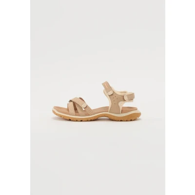 Image of ECCO Offroad ROAM Walking sandals, Women&#039;s, Size: 2.5 3, Nude/limestone Leather and textile